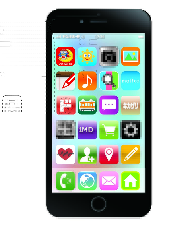 スマホ立体ボード