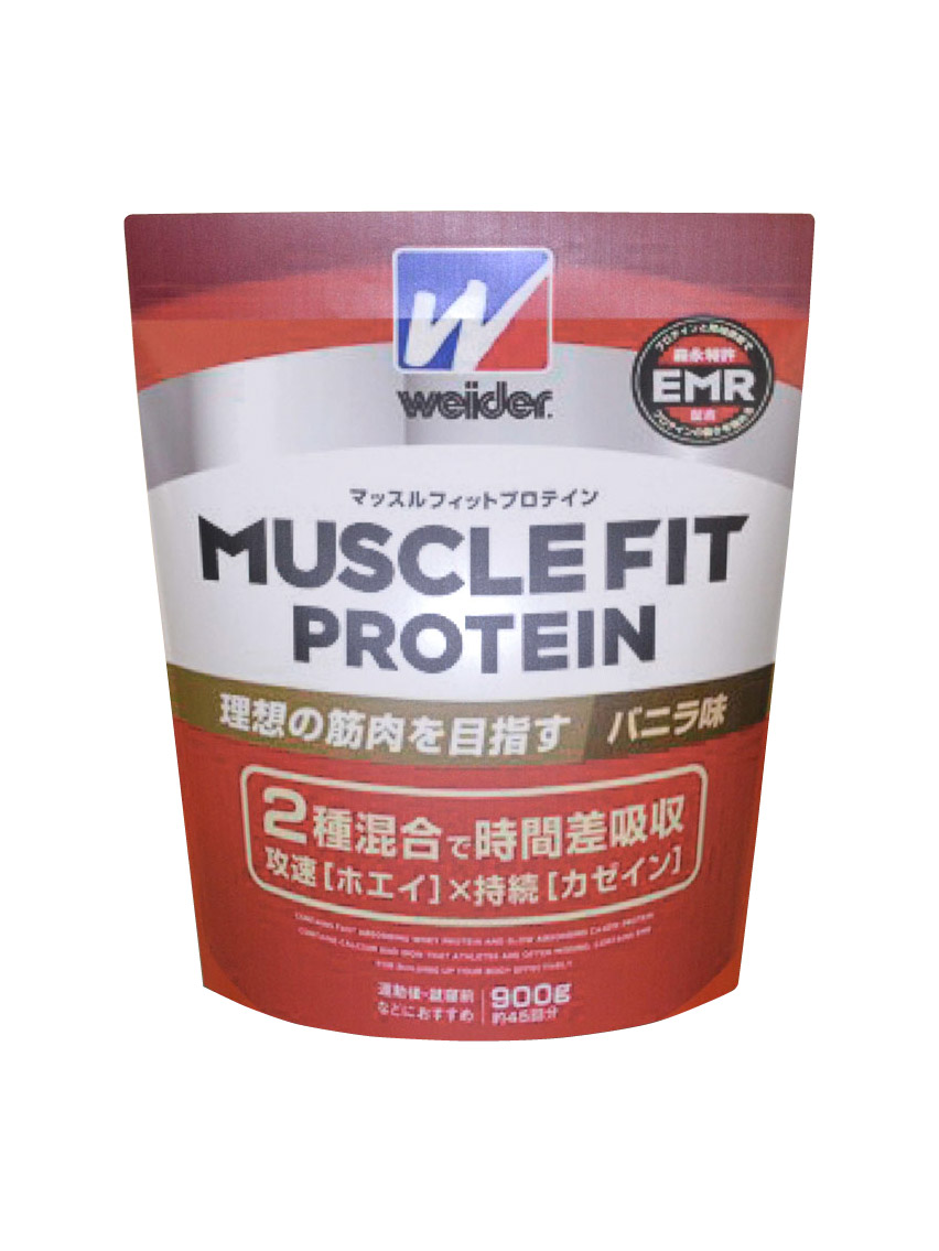 ﾏｯｽﾙﾌｨｯﾄﾌﾟﾛﾃｲﾝﾊﾞﾆﾗ味900g（W620×H855×D300）