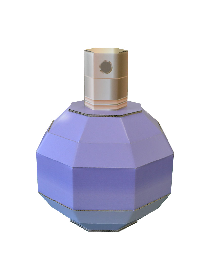 香水立体　ECLAT　φ400×H480