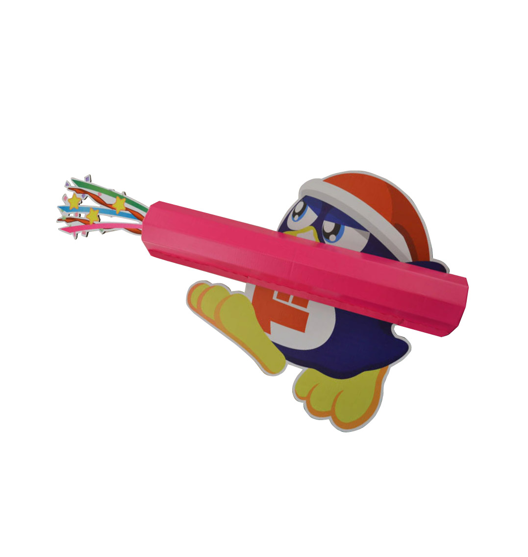 バズーカ型クラッカー（W900×H700×D150）