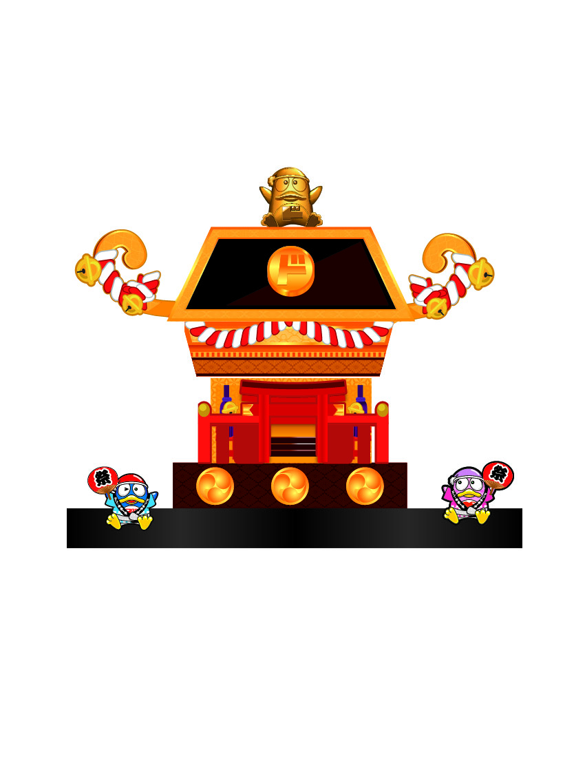 神輿　W1600×H1260×D890