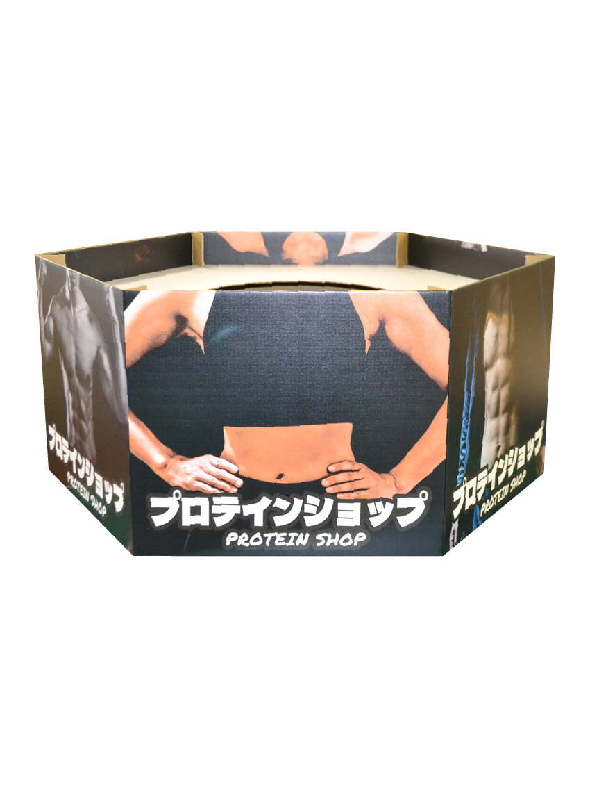 六角形POP（プロテイン）
