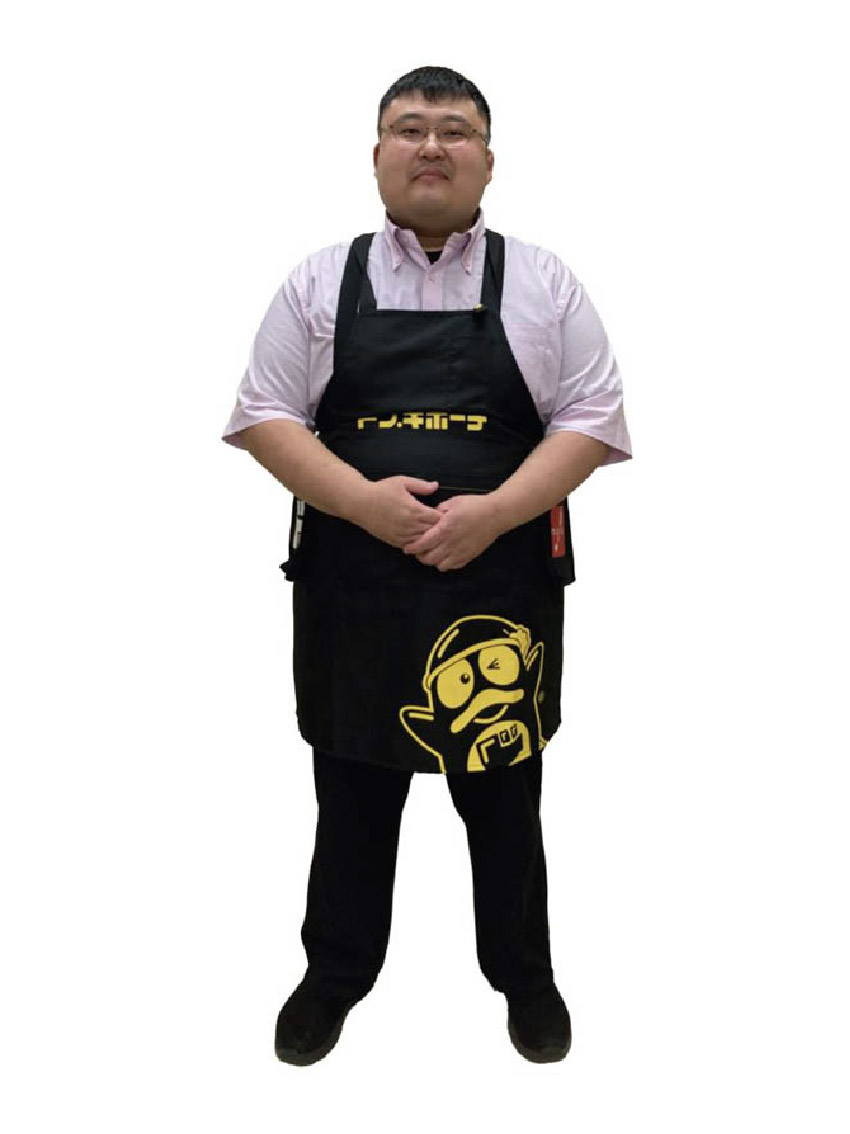 店長等身大パネル　